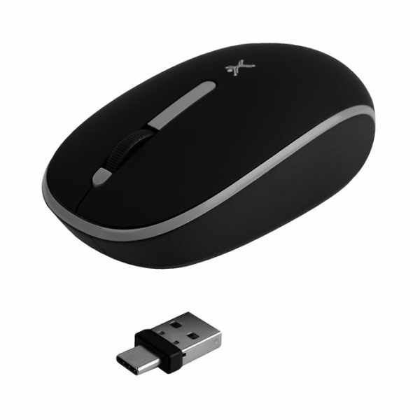 Perfect Choice PC-045175 ratón Ambidiestro RF Wireless + USB Type-C 1000 DPI - Imagen 2
