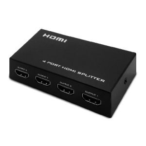 BRobotix 263922 divisor de vídeo HDMI 4x HDMI
