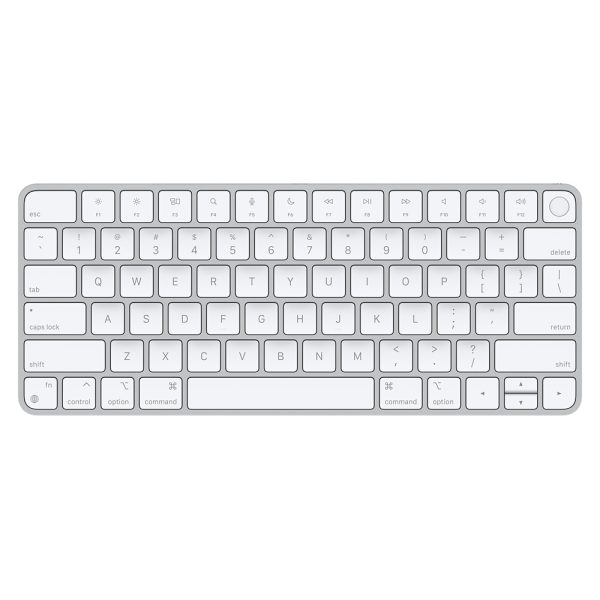 Apple MK293LL/A teclado Universal USB + Bluetooth QWERTY Inglés de EE.UU. Plata, Blanco - Imagen 2