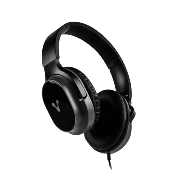 Vorago Diadema HP-301-BK - Negro Audífonos Alámbrico Llamadas/Música - Imagen 2