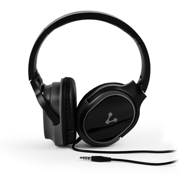 Vorago Diadema HP-301-BK - Negro Audífonos Alámbrico Llamadas/Música - Imagen 4