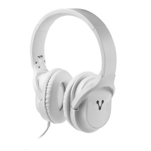 Vorago HP-301-WH audífono y auriculare Audífonos Alámbrico Diadema Llamadas/Música Blanco