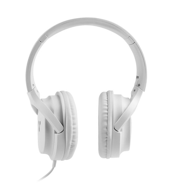 Vorago HP-301-WH audífono y auriculare Audífonos Alámbrico Diadema Llamadas/Música Blanco - Imagen 3