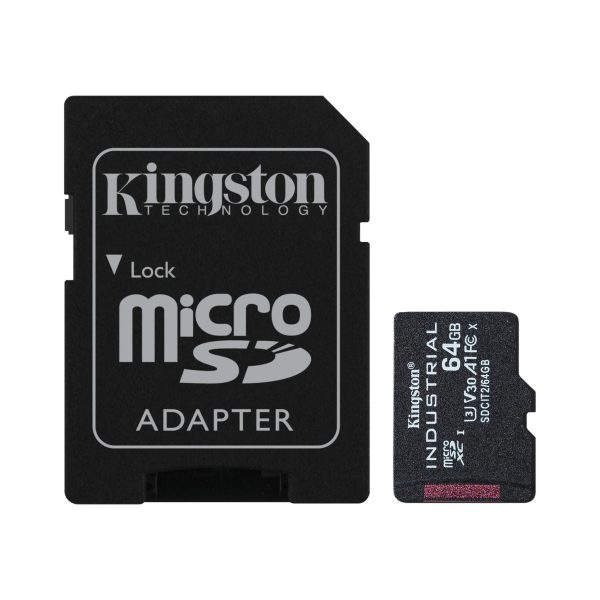 Kingston Technology Industrial 64 GB MicroSDXC UHS-I Clase 10 - Imagen 4