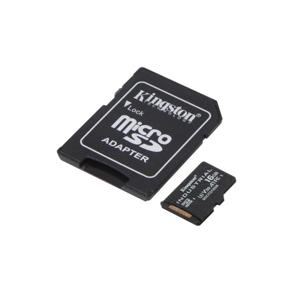 Kingston Technology Industrial 16 GB MicroSDHC UHS-I Clase 10 - Imagen 2