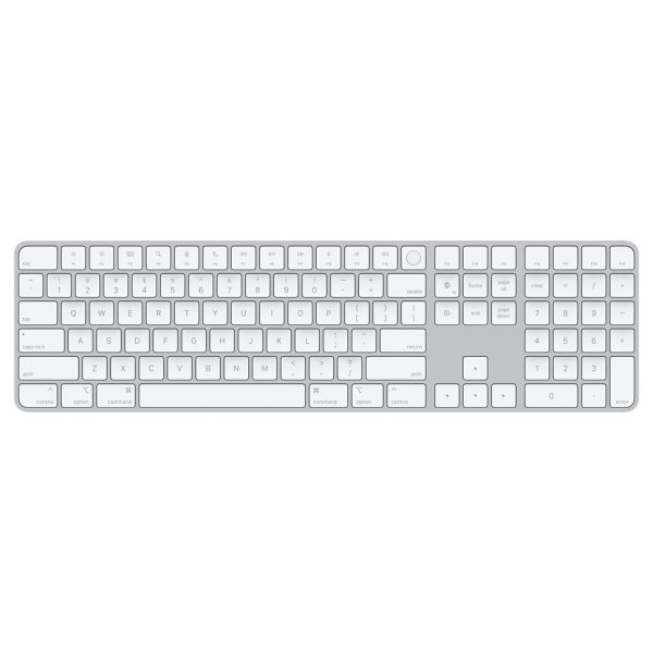 Apple MK2C3LL/A teclado Universal USB + Bluetooth QWERTY Inglés de EE.UU. Plata, Blanco - Imagen 2