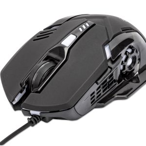 Manhattan Ratón óptico LED para juegos con cable