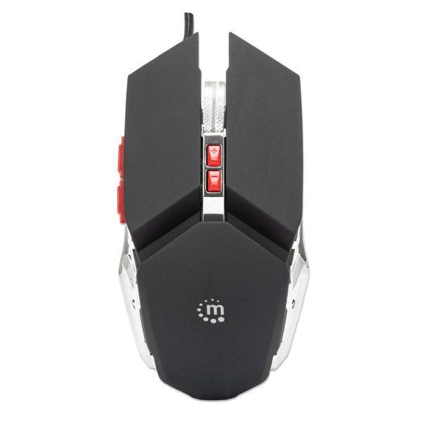 Manhattan Mouse óptico Gaming LED con cable - Imagen 4