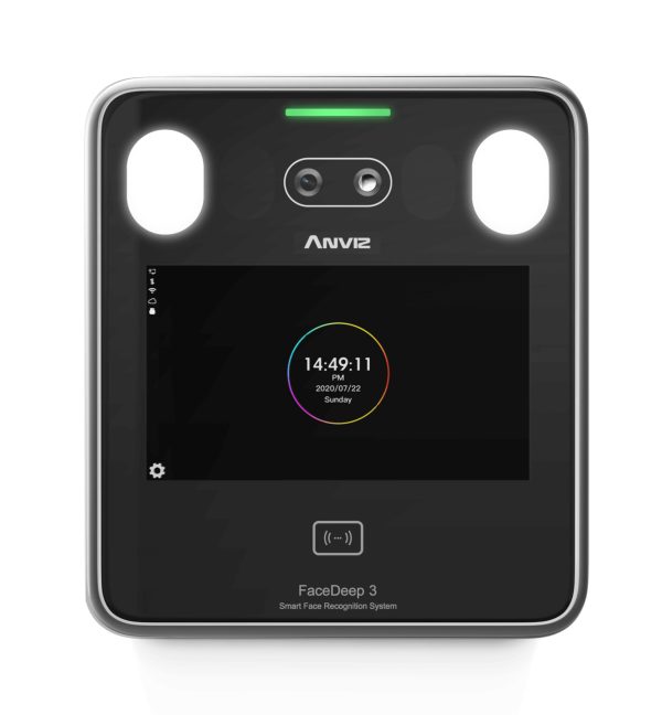 Anviz FaceDeep 3 Terminal de reconocimiento facial Negro