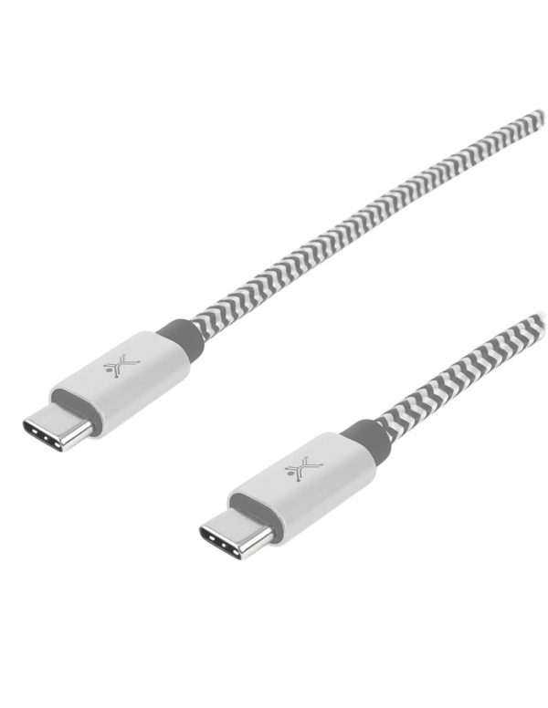 Perfect Choice PC-101697 cable USB USB 2.0 1 m USB C Blanco, Gris - Imagen 4
