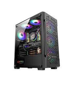 XZEAL XZCGB07B gabinete de computadora Midi Tower Negro