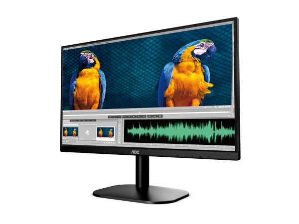 AOC B2 24B2XHM monitor de computadora 60.5 cm (23.8") 1920 x 1080 Pixeles Full HD LCD Negro - Imagen 2