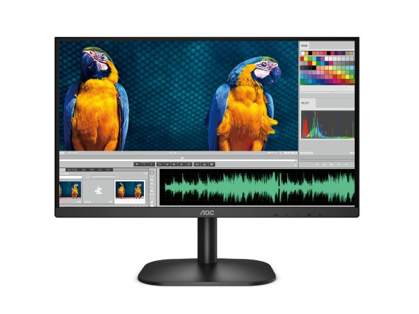 AOC B2 24B2XHM monitor de computadora 60.5 cm (23.8") 1920 x 1080 Pixeles Full HD LCD Negro
