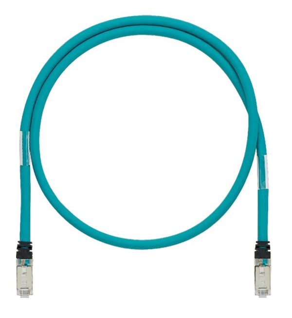 Panduit ISTPH6X5MTL cable de red Verde azulado 5 m Cat6a S/UTP (STP) - Imagen 2