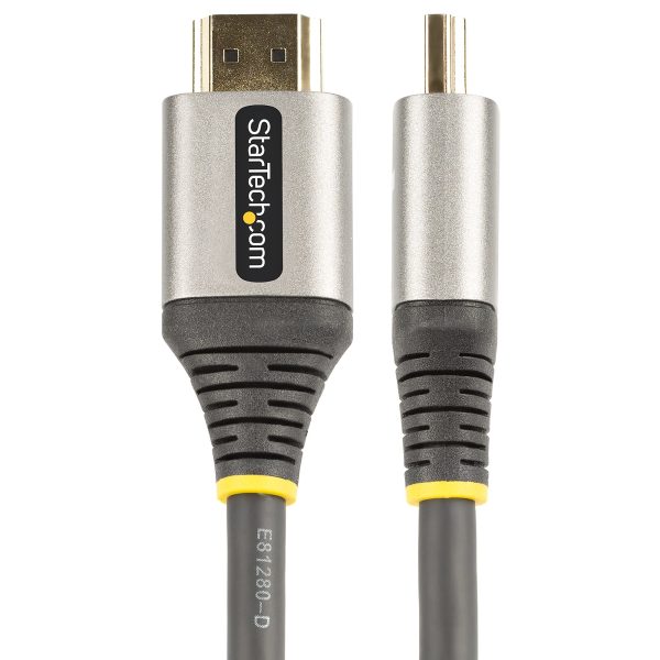 StarTech.com Cable 5m HDMI 2.0 de Alta Velocidad con Ethernet con Certificación Premium - Cable HDMI de 4K a 60Hz - HDR10 - ARC - Ultra HD - para Monitores 4K UHD - M/M - Imagen 2
