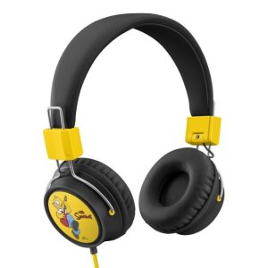 Steren AUD-228/S audífono y auriculare Audífonos Alámbrico Diadema Música Negro, Amarillo