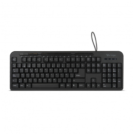Vorago KB-204 teclado Universal USB Español Negro