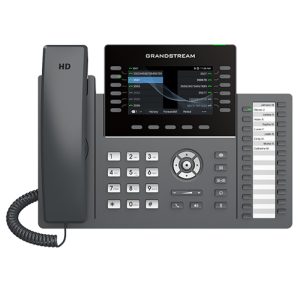Grandstream Networks GRP2636 teléfono IP Negro 12 líneas LCD Wifi
