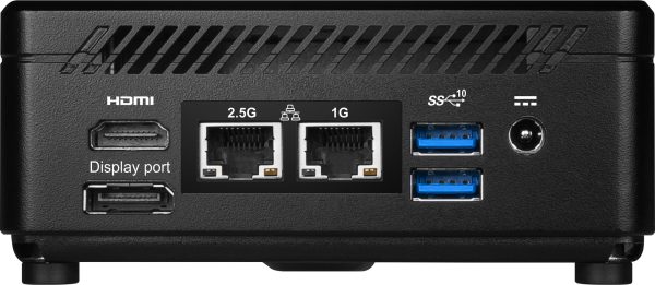 MSI Cubi 5 12M-086BUS 0.66L sized PC Negro i3-1215U - Imagen 3