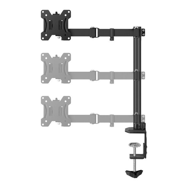 Steren STV-215 soporte para pantalla plana 81.3 cm (32") Escritorio Negro - Imagen 3
