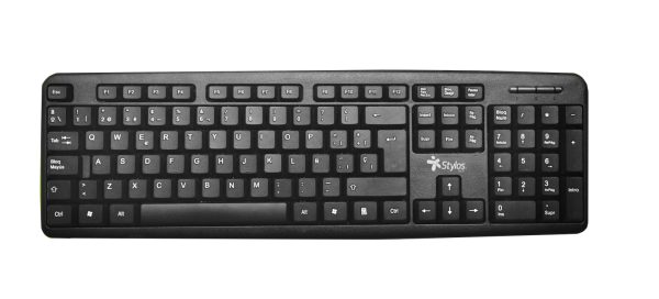 Stylos STPTEC5B teclado USB Español Negro - Imagen 2