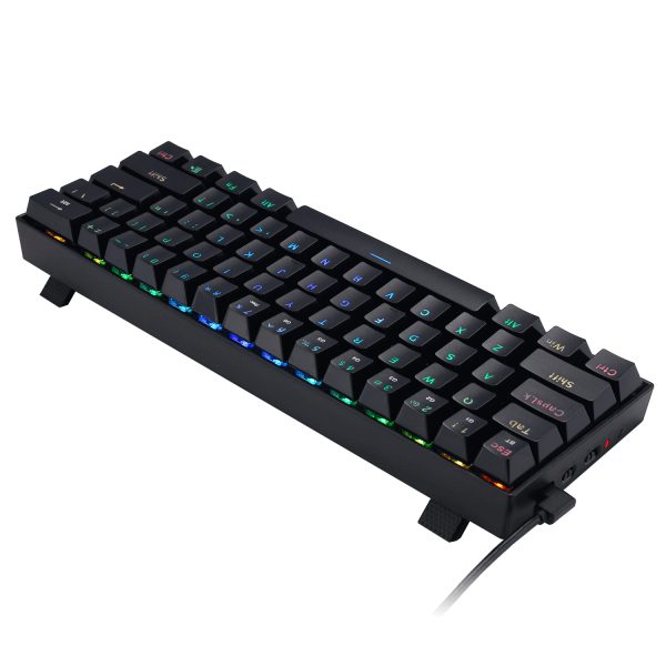 REDRAGON K530-RGB teclado Juego USB + Bluetooth QWERTY Inglés Negro - Imagen 4