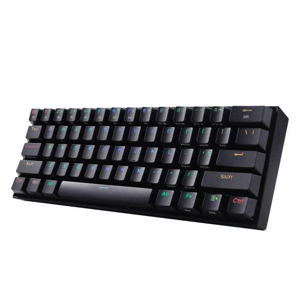 REDRAGON K530-RGB teclado Juego USB + Bluetooth QWERTY Inglés Negro - Imagen 2