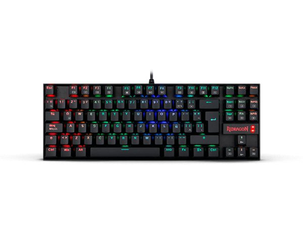 REDRAGON K552RGB-SP teclado Juego USB Negro - Imagen 2