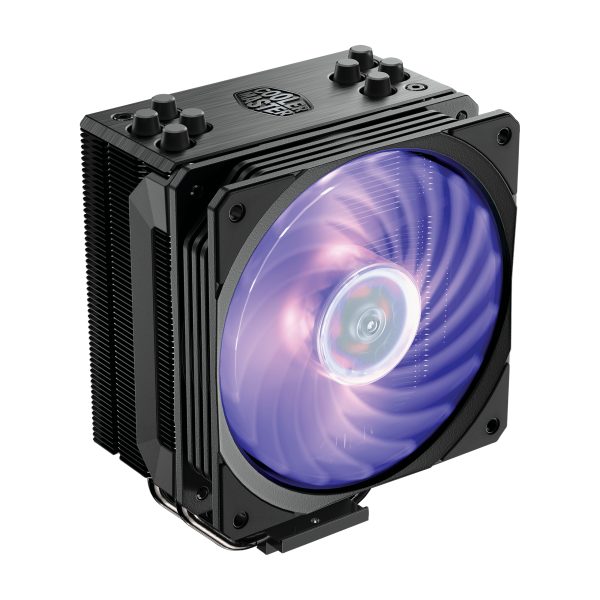 Cooler Master Hyper 212 RGB Black Edition w/LGA1700 Procesador Enfriador 12 cm Negro - Imagen 2
