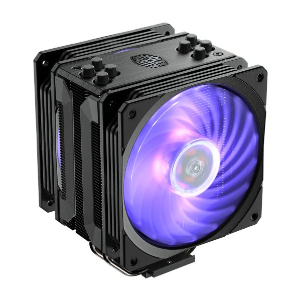 Cooler Master Hyper 212 RGB Black Edition w/LGA1700 Procesador Enfriador 12 cm Negro