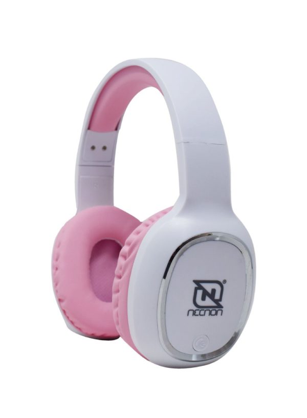 Necnon NBAB042200 audífono y auriculare Auriculares Inalámbrico Diadema Llamadas/Música Bluetooth Rosa - Imagen 2
