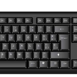 Stylos STPKTM4B teclado Ratón incluido Hogar USB Español Negro