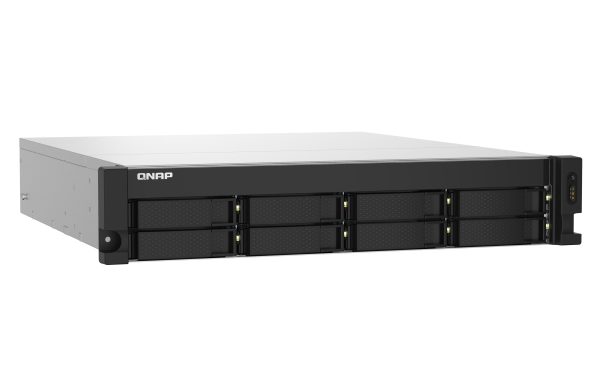 QNAP TS-832PXU NAS Bastidor (2U) Annapurna Labs AL324 4 GB DDR4 0 TB QNAP Turbo System Aluminio, Negro - Imagen 3