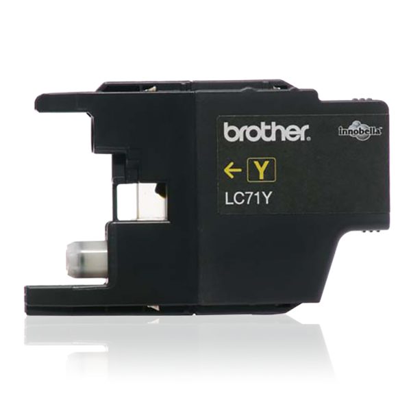 Brother LC71Y cartucho de tinta 1 pieza(s) Original Amarillo - Imagen 2