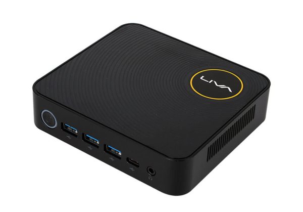 ECS LIVA Z Intel® Celeron® N N3350 4 GB DDR3L-SDRAM 64 GB eMMC Mini PC Negro - Imagen 2