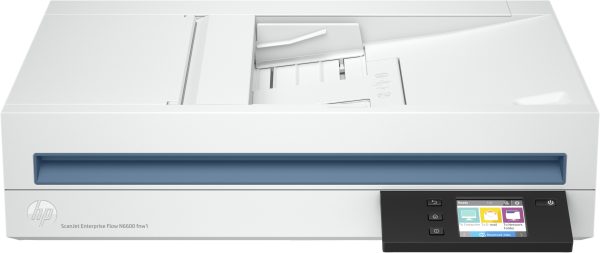 HP Scanjet Enterprise Flow N6600 fnw1 Escáner de base plana y ADF 1200 x 1200 DPI A4 Blanco