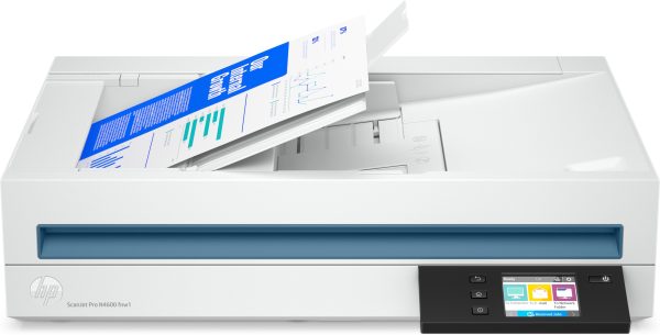 HP Scanjet Pro N4600 fnw1 Escáner de base plana y ADF 1200 x 1200 DPI A5 Blanco - Imagen 2