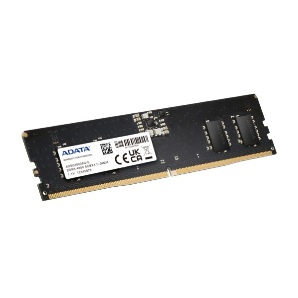 ADATA AD5U48008G-S módulo de memoria 8 GB 1 x 8 GB DDR5 4800 MHz ECC - Imagen 2