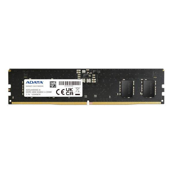 ADATA AD5U48008G-S módulo de memoria 8 GB 1 x 8 GB DDR5 4800 MHz ECC - Imagen 3