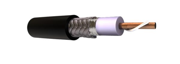 Viakon RG-8 cable coaxial 305 m Negro - Imagen 2