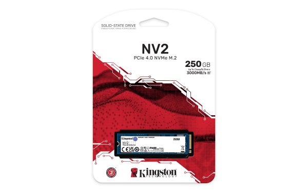 Kingston Technology NV2 250 GB M.2 PCI Express 4.0 NVMe 3D NAND - Imagen 4