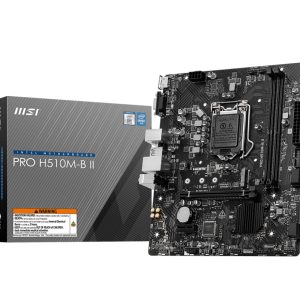 MSI PRO H510M-B II placa base Intel H470 LGA 1200 (Socket H5) Micro ATX