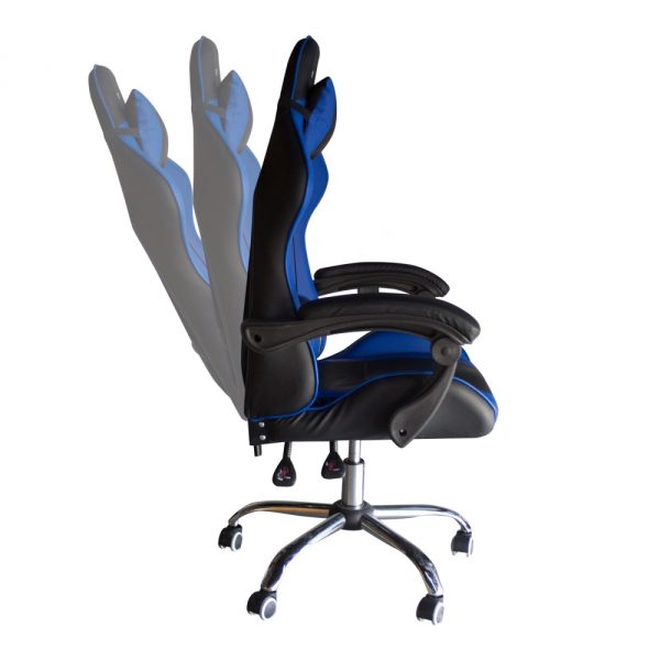 XZEAL XZ05 Silla de juegos para PC Asiento tapizado Negro, Azul - Imagen 2