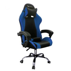 XZEAL XZ05 Silla de juegos para PC Asiento tapizado Negro, Azul