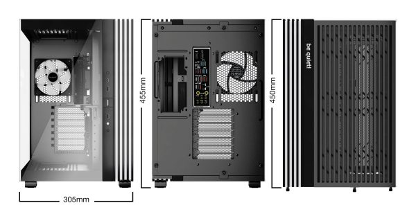 be quiet! LIGHT BASE 600 LX Black Midi Tower Negro - Imagen 2