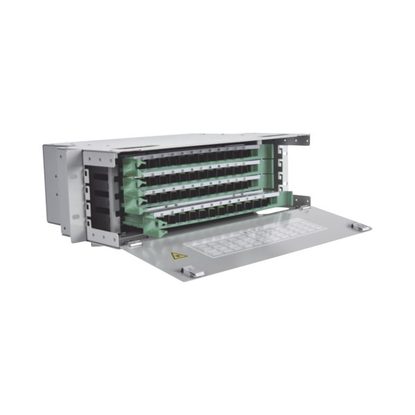 FiberHome ODU19RP-CSS96-B adaptador de fibra óptica FC/SC Verde, Gris - Imagen 2