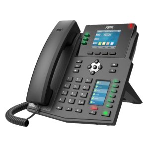 Fanvil X4U teléfono IP Negro 12 líneas LCD Wifi