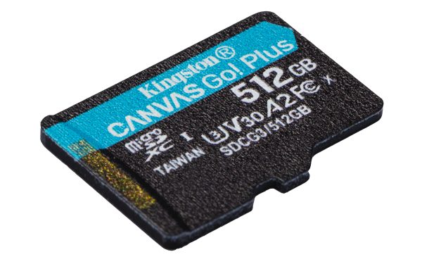 Kingston Technology Canvas Go! Plus 512 GB MicroSD UHS-I Clase 10 - Imagen 4