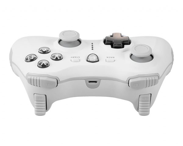 MSI FORCE GC30 V2 WHITE control de juego Blanco USB 2.0 Gamepad Analógico/Digital Android, PC - Imagen 4