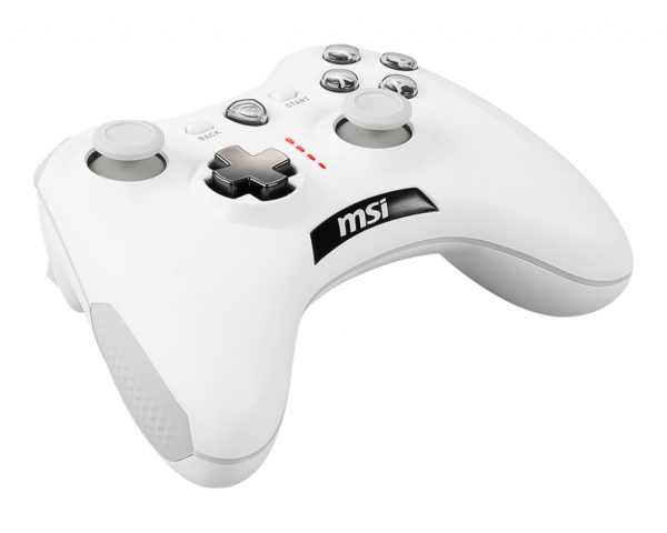 MSI FORCE GC30 V2 WHITE control de juego Blanco USB 2.0 Gamepad Analógico/Digital Android, PC - Imagen 2